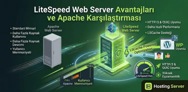 LiteSpeed Web Server Avantajları ve Apache Karşılaştırması